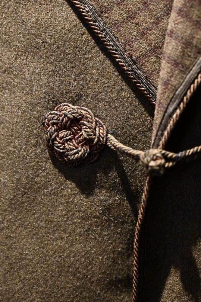 us 1920's~ Wool Smoking Jacket