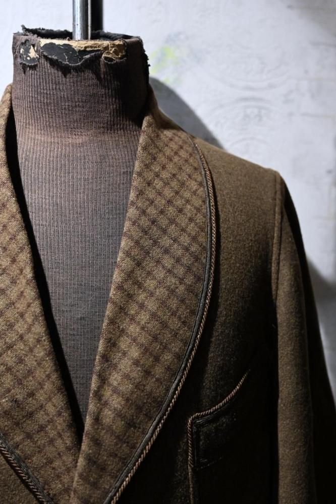 us 1920's~ Wool Smoking Jacket