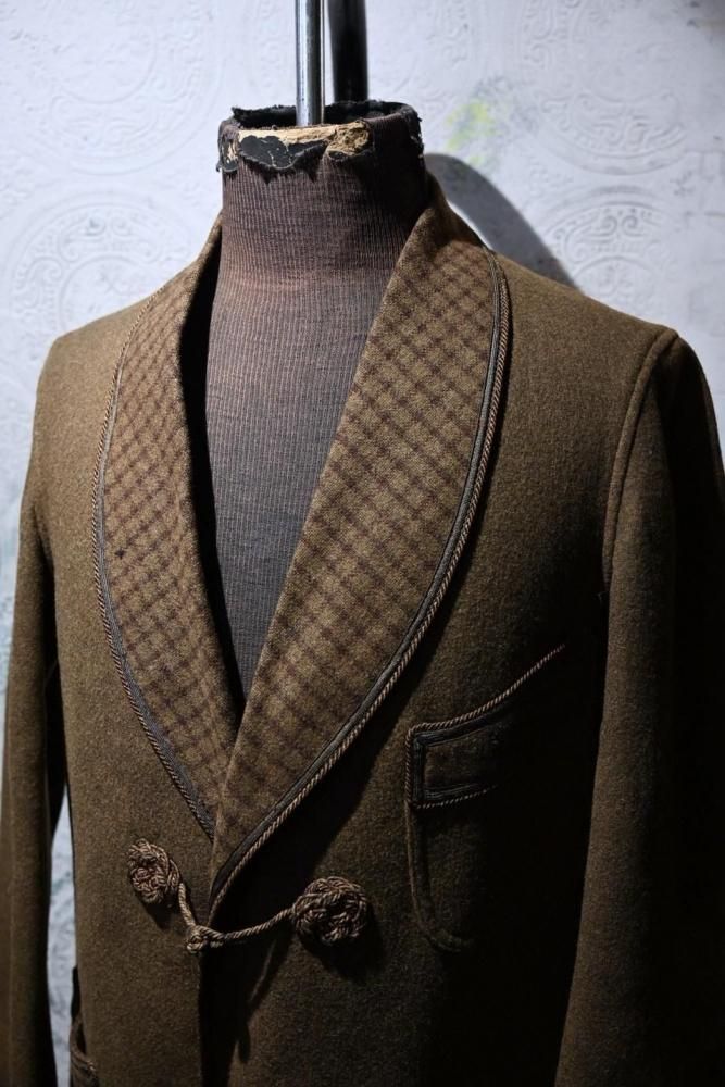 us 1920's~ Wool Smoking Jacket
