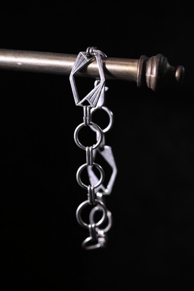 Vintage art deco silver bracelet