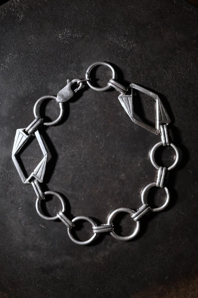 Vintage art deco silver bracelet