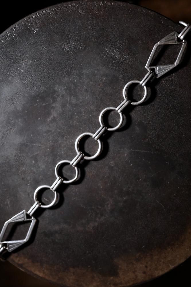 Vintage art deco silver bracelet