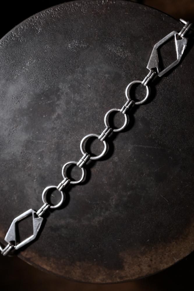 Vintage art deco silver bracelet