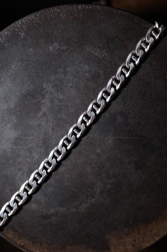 Italy vintage silver chain bracelet
