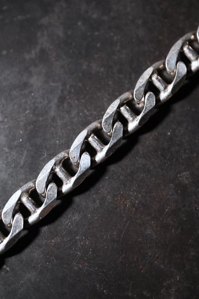 Italy vintage silver chain bracelet