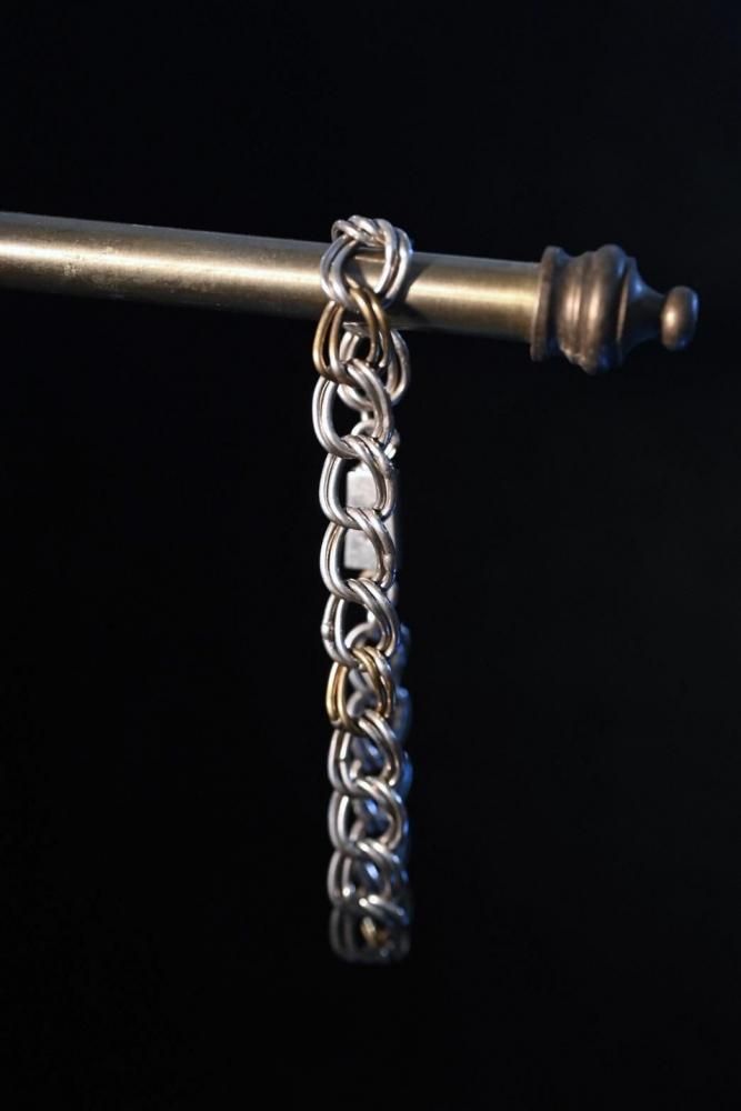 Vintage silver chain bracelet
