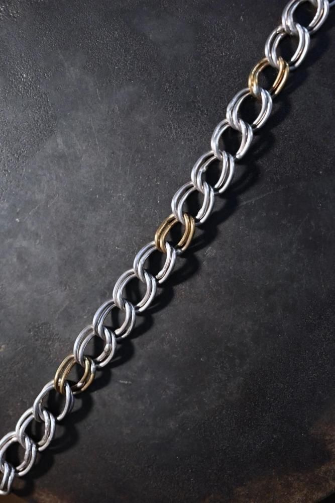 Vintage silver chain bracelet
