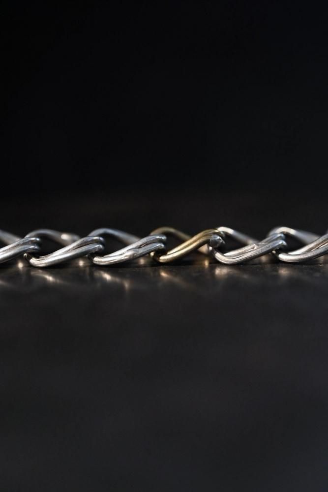 Vintage silver chain bracelet