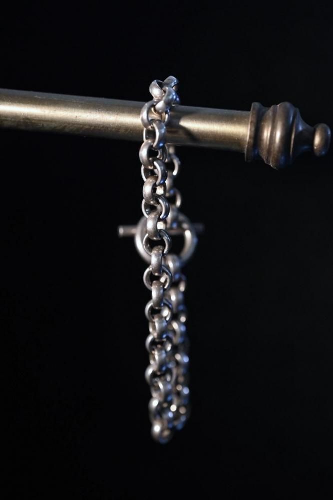 Vintage silver chain bracelet