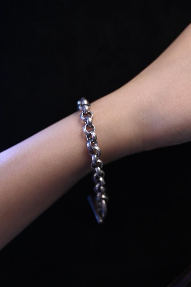 Vintage silver chain bracelet