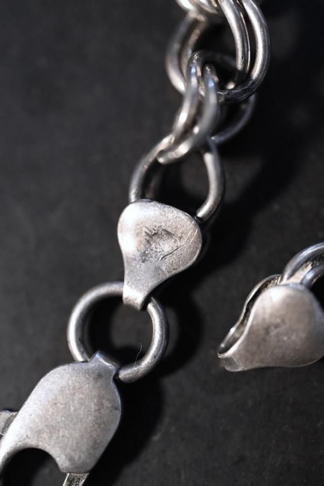 Italy vintage silver chain bracelet