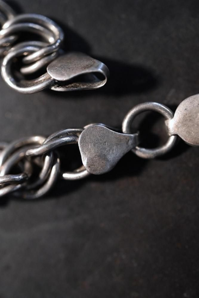Italy vintage silver chain bracelet