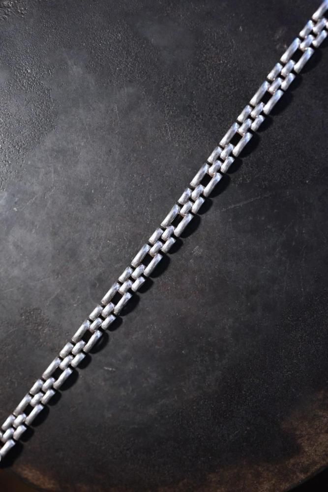 Italy vintage silver chain bracelet