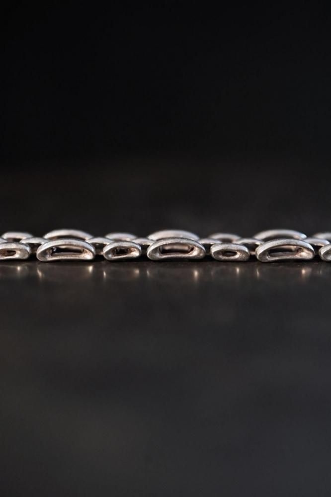 Italy vintage silver chain bracelet