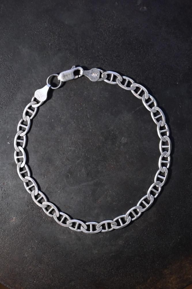 Italy vintage silver chain bracelet
