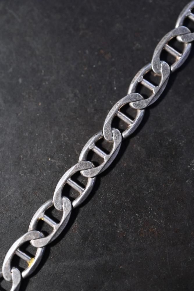 Italy vintage silver chain bracelet