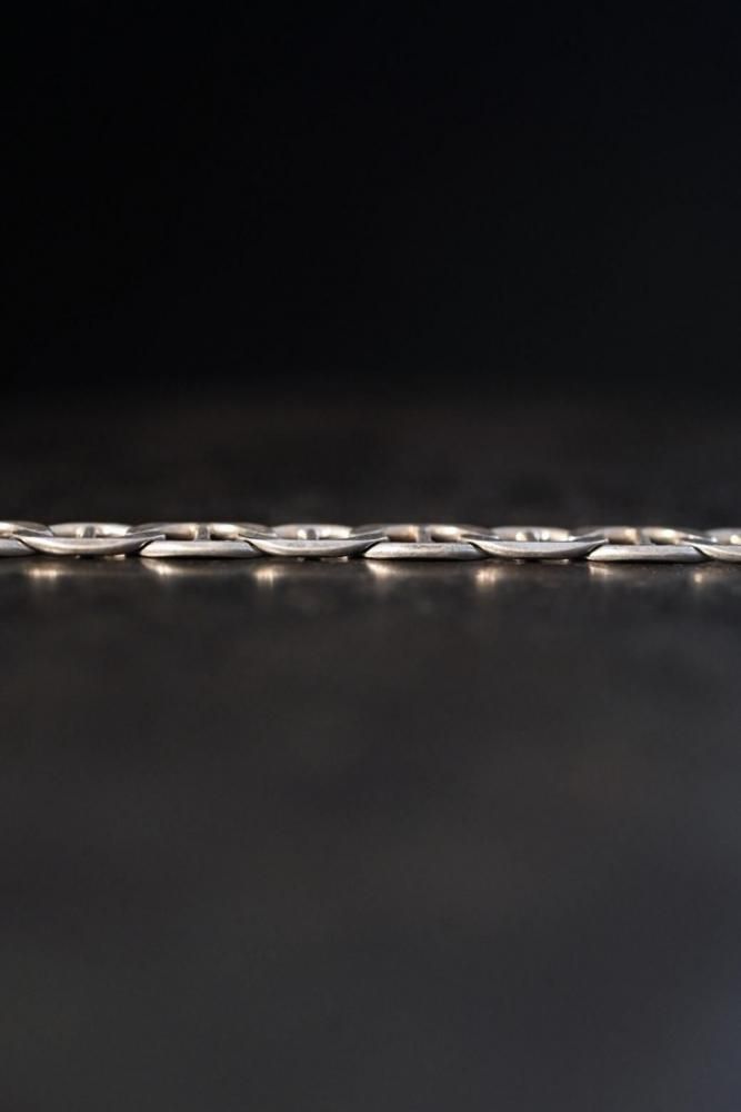 Italy vintage silver chain bracelet