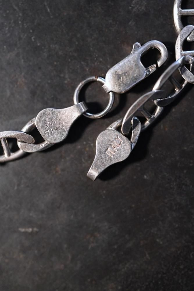 Italy vintage silver chain bracelet