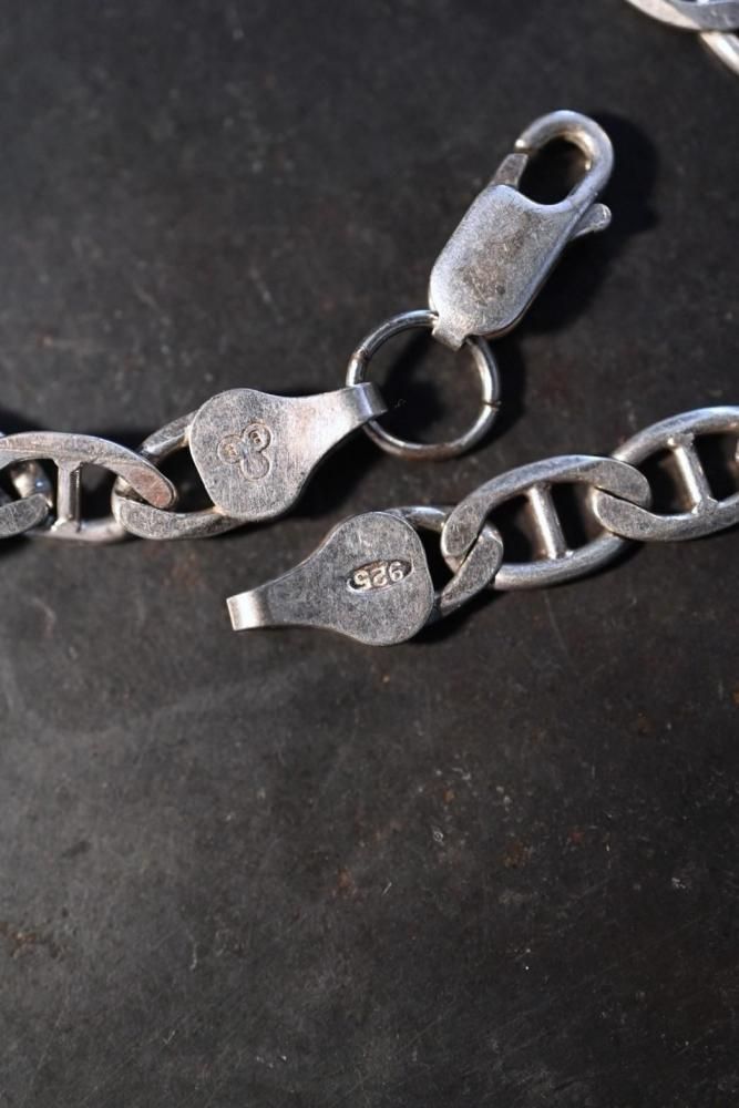 Italy vintage silver chain bracelet