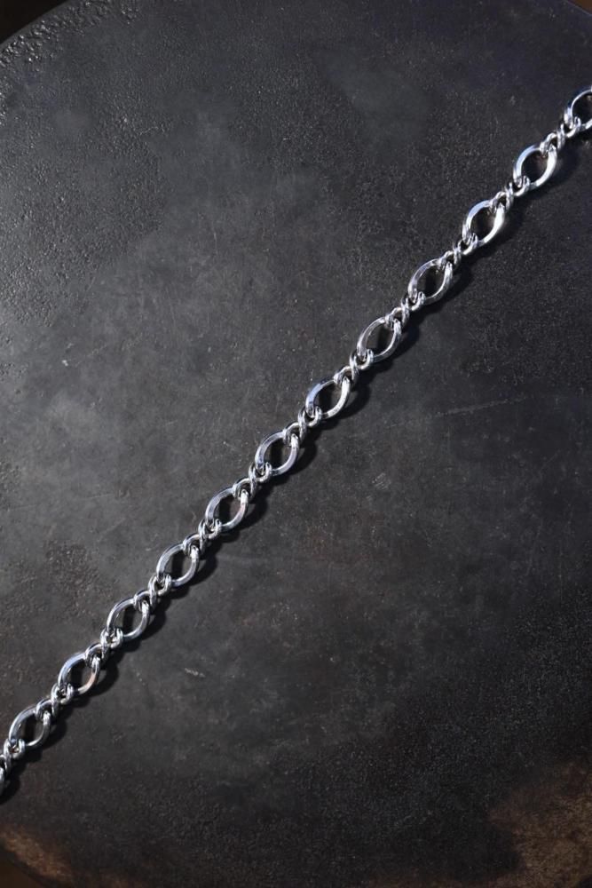 Vintage silver chain bracelet