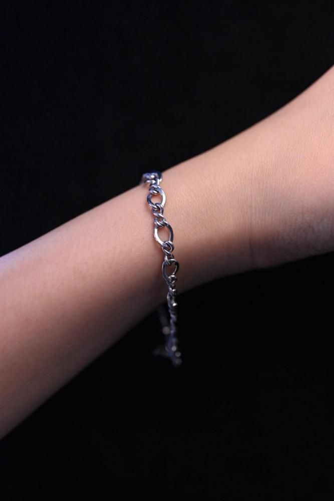 Vintage silver chain bracelet
