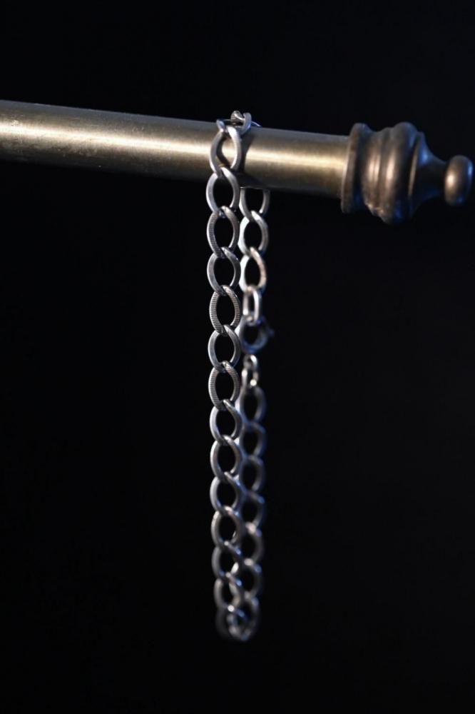 Vintage silver chain bracelet