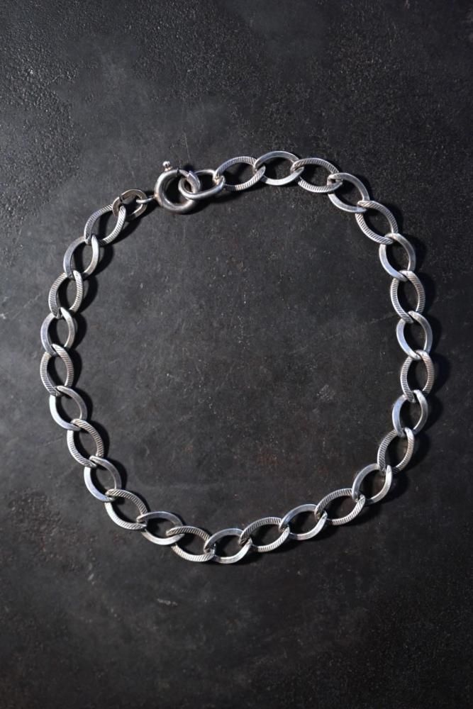 Vintage silver chain bracelet