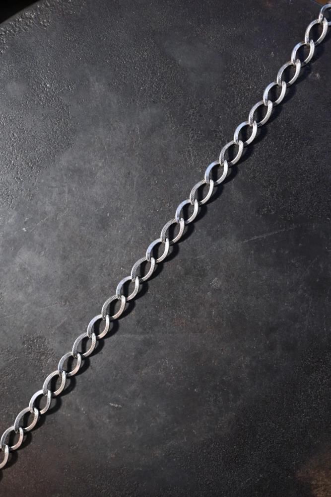 Vintage silver chain bracelet