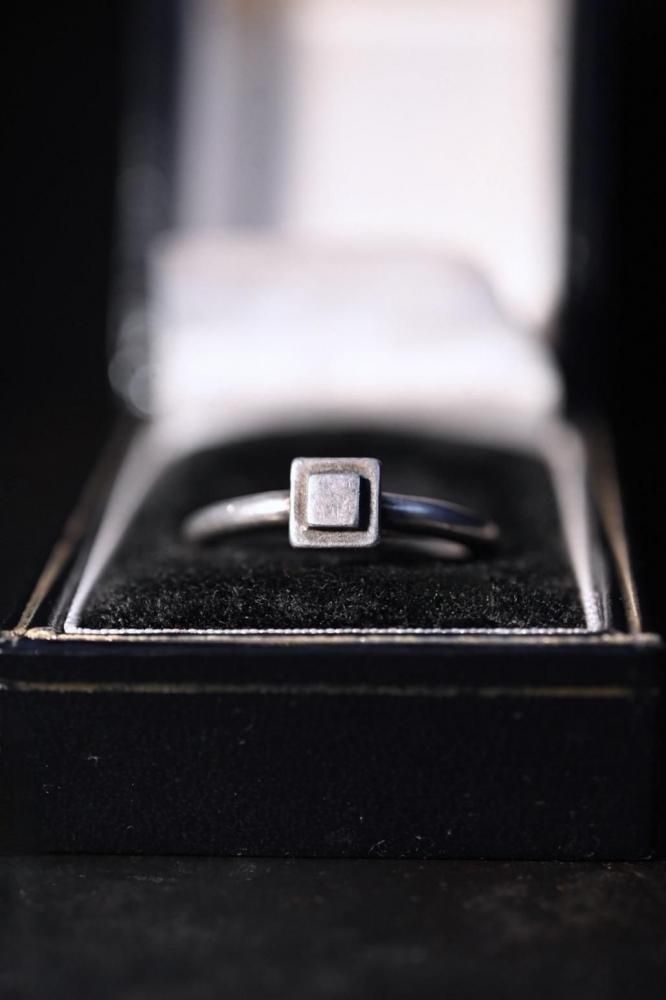 Mexico vintage silver ring