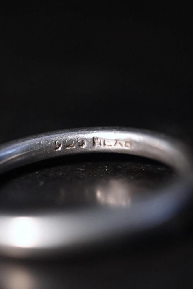 Mexico vintage silver ring