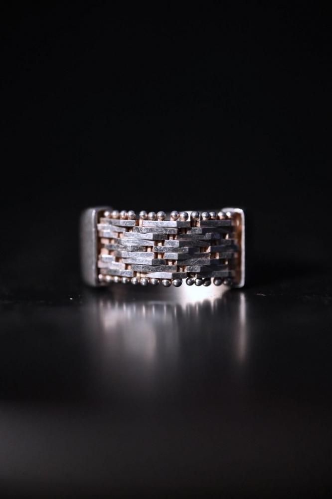 Italy vintage silver ring