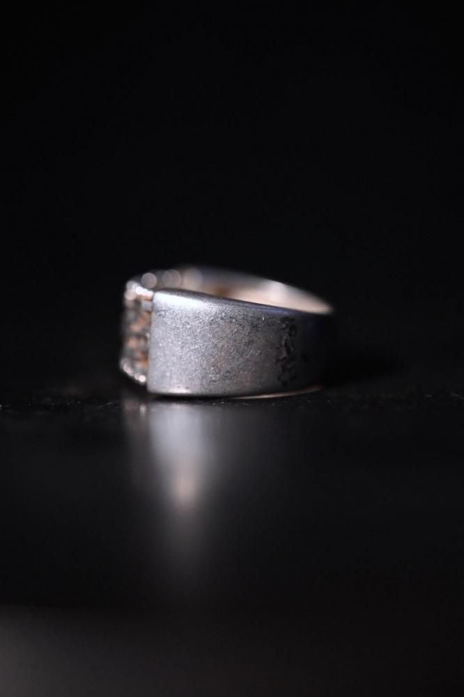 Italy vintage silver ring