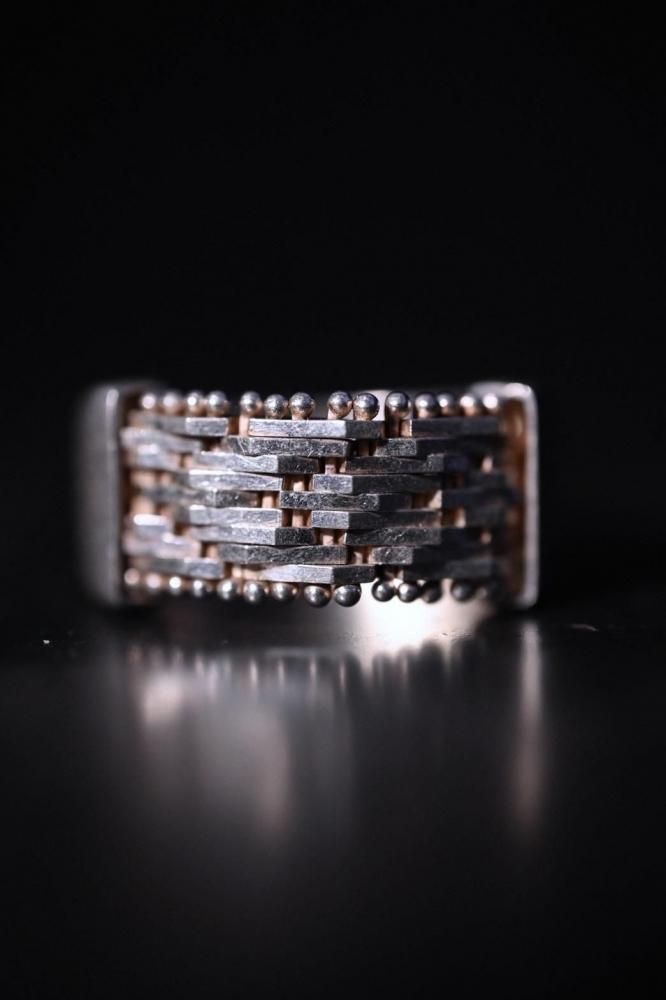 Italy vintage silver ring