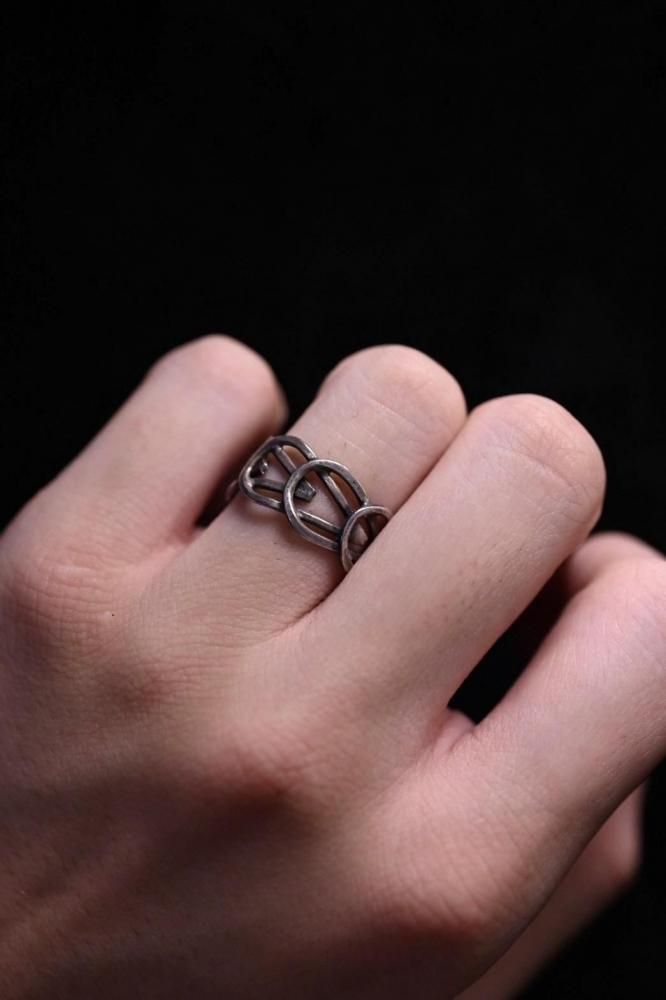 Mexico vintage silver ring