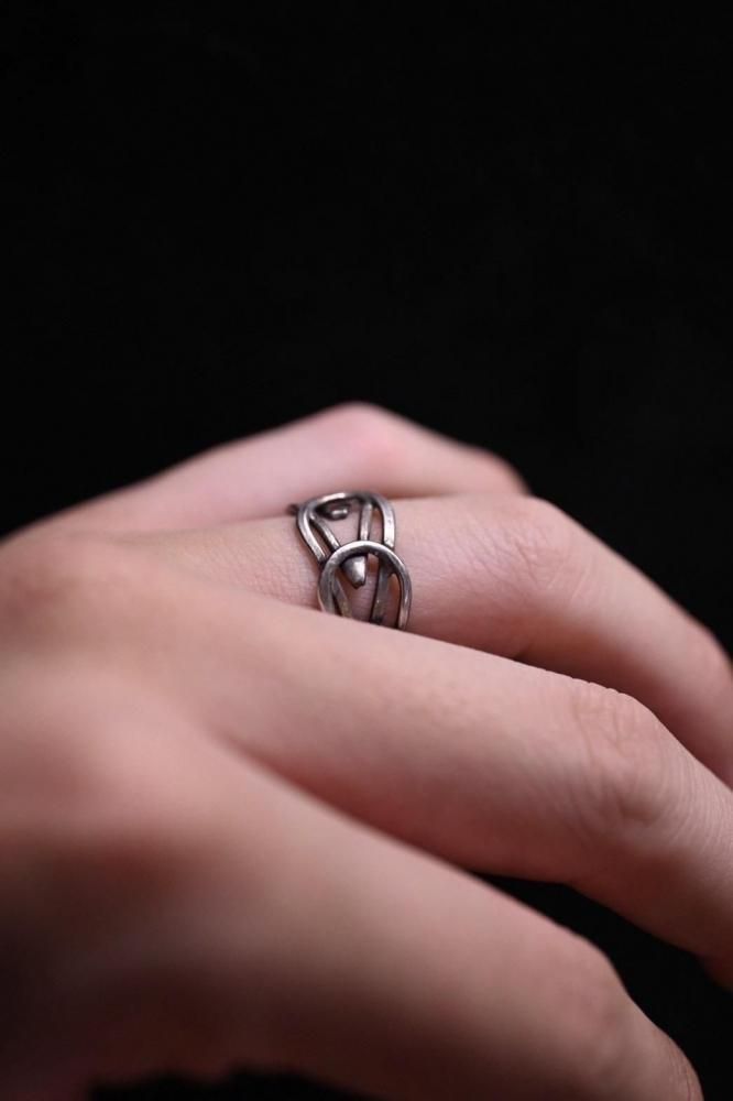 Mexico vintage silver ring