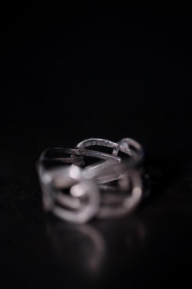 Mexico vintage silver ring