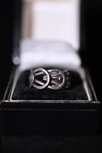 Mexico vintage silver ring 11