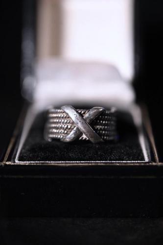 Vintage silver ring 13