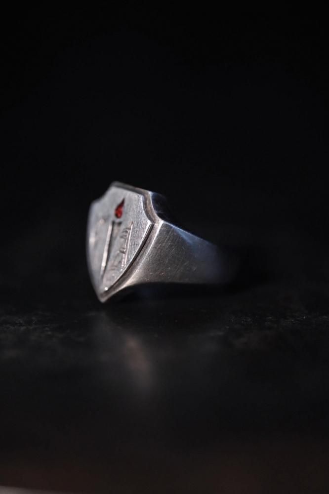 us 1957 candle signet ring