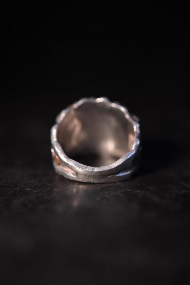 Vintage "Navajo" silver eagle ring