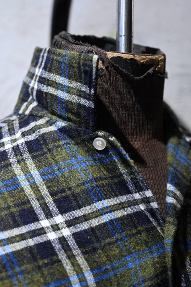 us 1960's "LANES" wool mix shirt