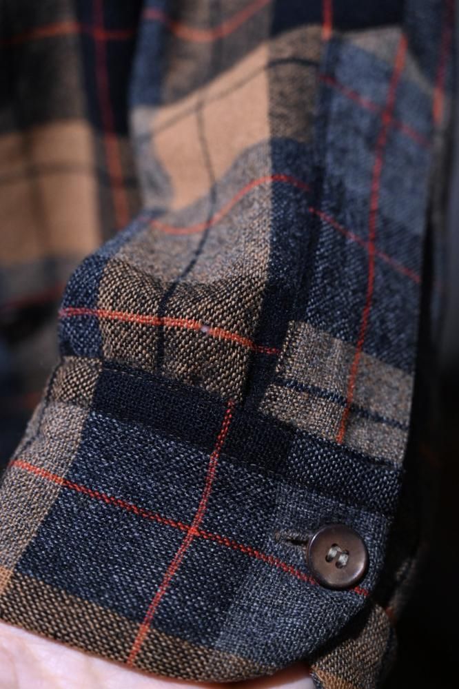 us 1950's~ "Pendleton" wool check shirt