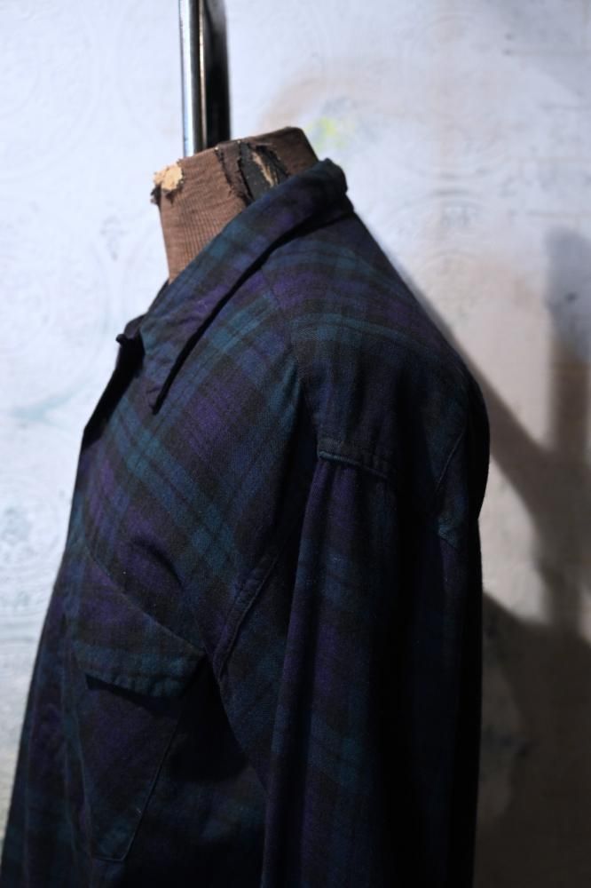 us 1960's~ "Gerhard Kennedy" viyella shirt