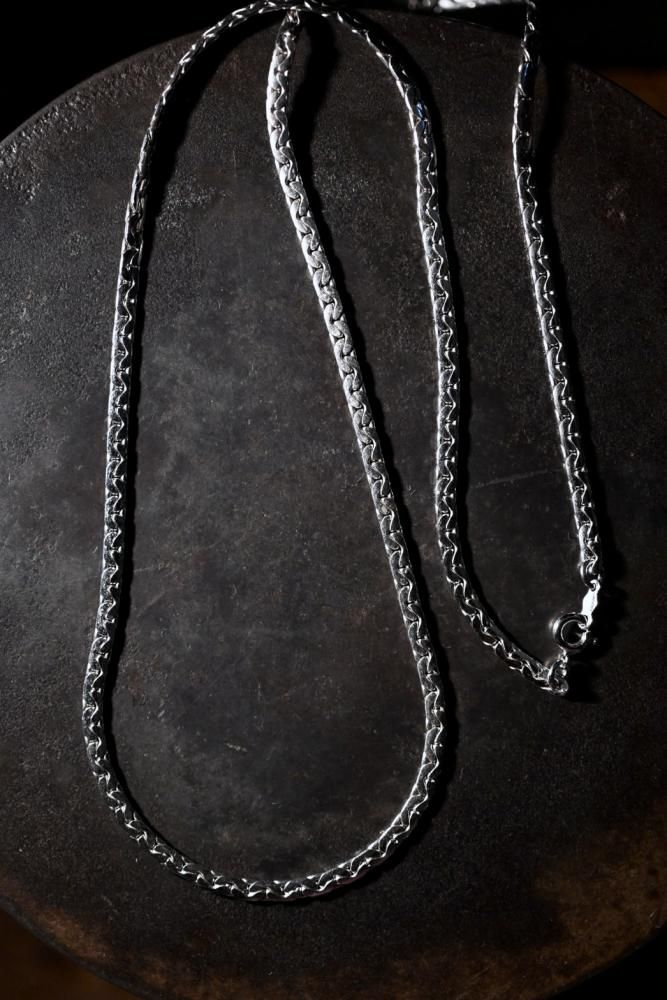Vintage silver chain necklace