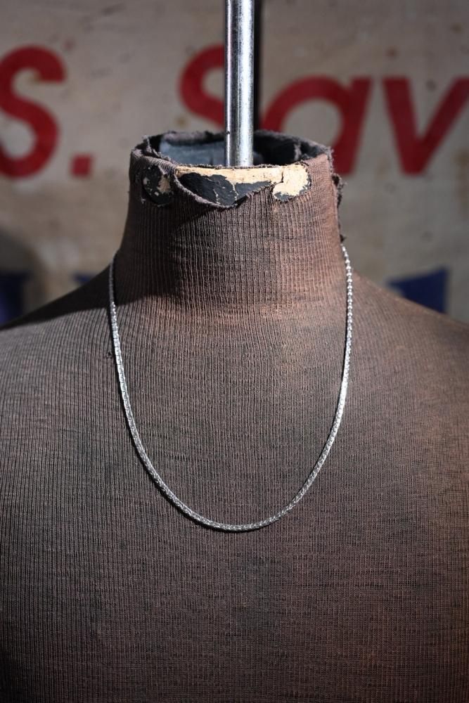 Vintage silver chain necklace