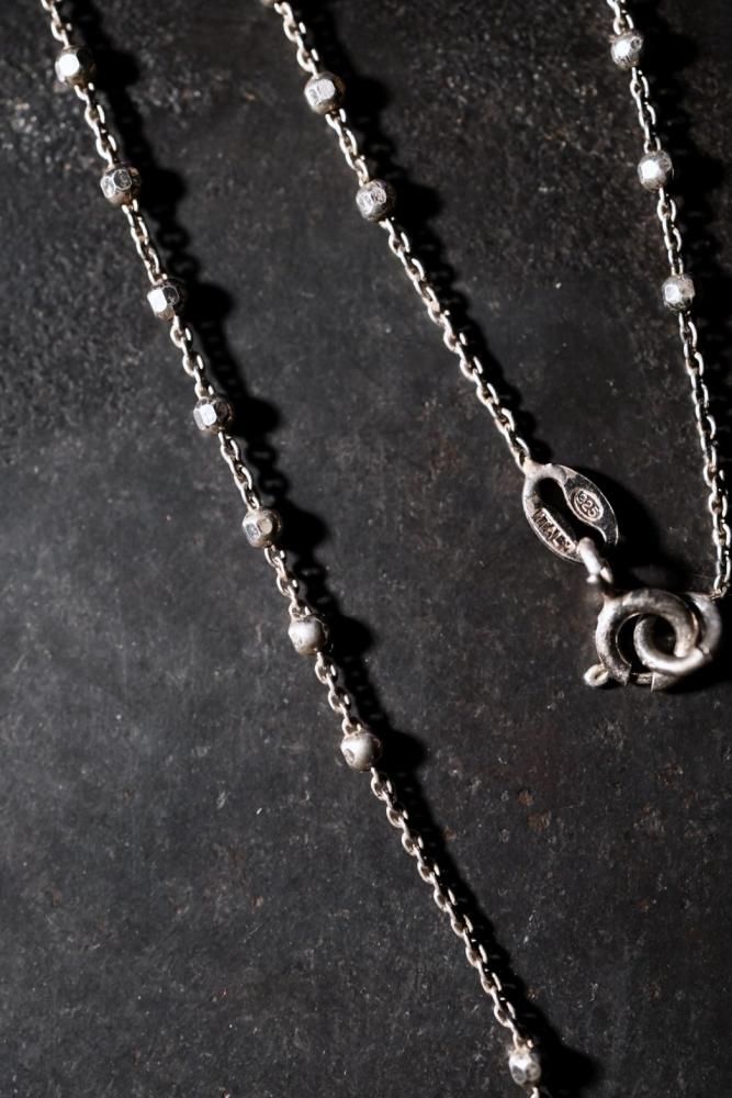 Italy vintage silver chain necklace
