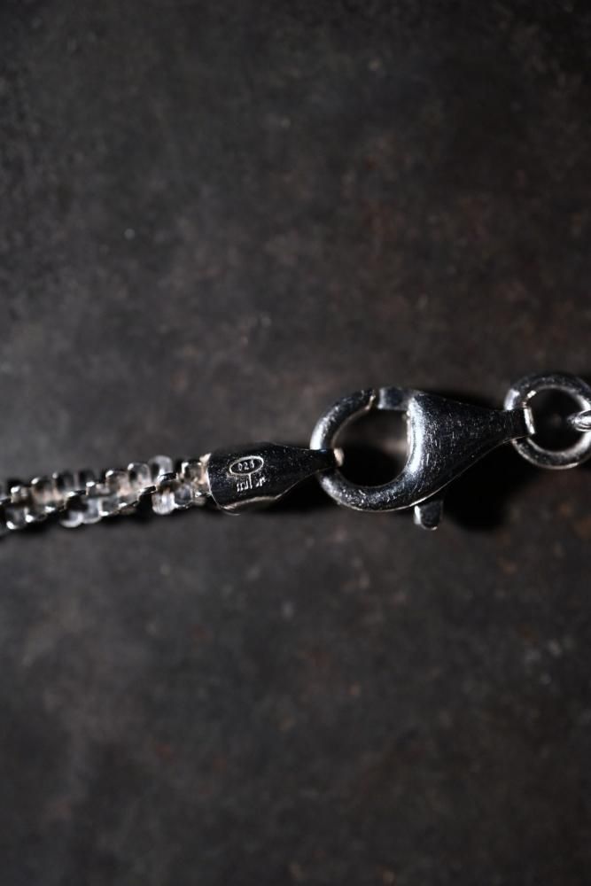 Italy vintage twist chain necklace