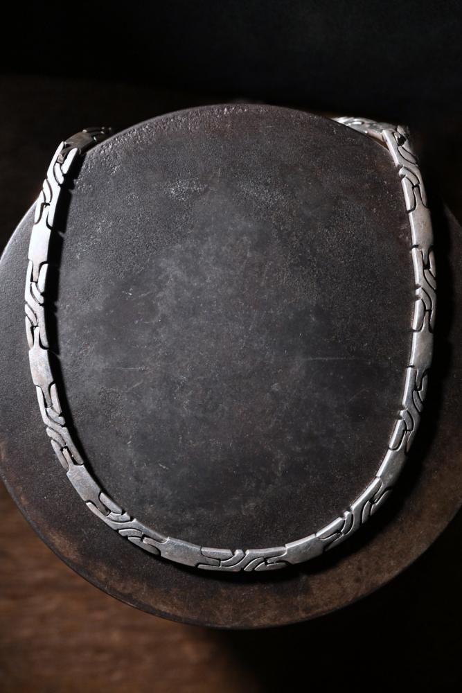 Mexico vintage silver necklace