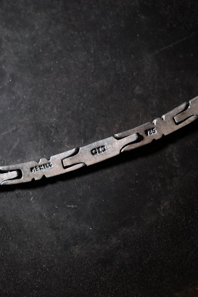 Mexico vintage silver necklace