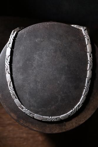 Mexico vintage silver necklace